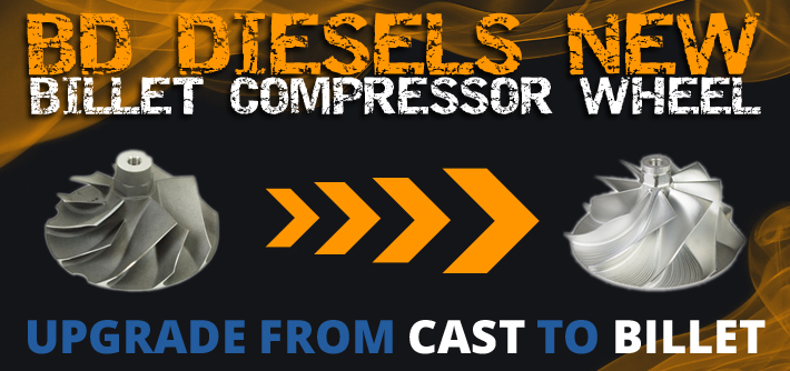 BD Diesel's Billet Compressor Wheel for Ford