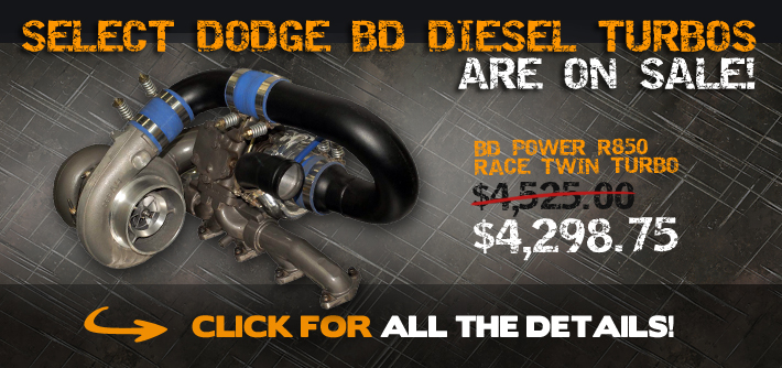 BD Diesel Turbo's are On Sale!